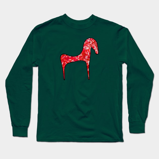 Horse Chronicles 9 Long Sleeve T-Shirt by Caving Designs